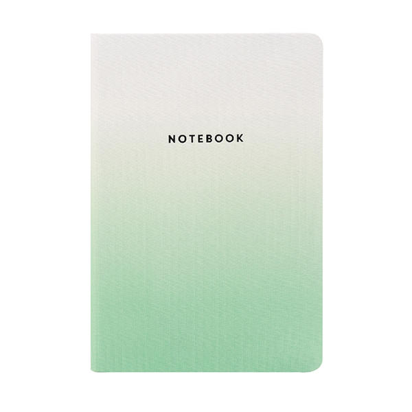 A5 Gradient Color Polyester Notebook