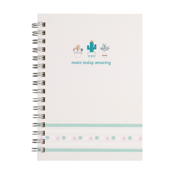 white cardboard hardcover