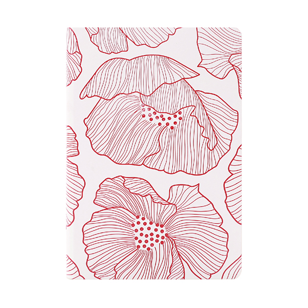 Flower Words A5 PU