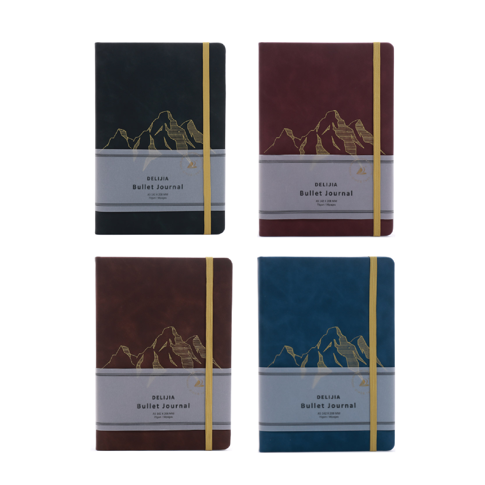 A5 Leather Notebook With