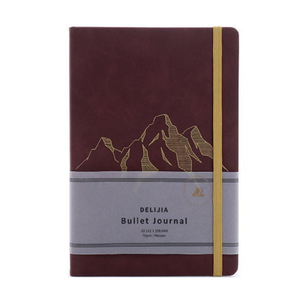 A5 Leather Notebook With