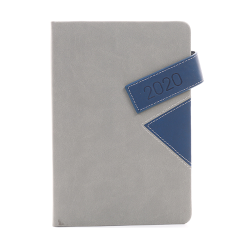 Chic sophistication: exploring the A5 color blocking leather notebook