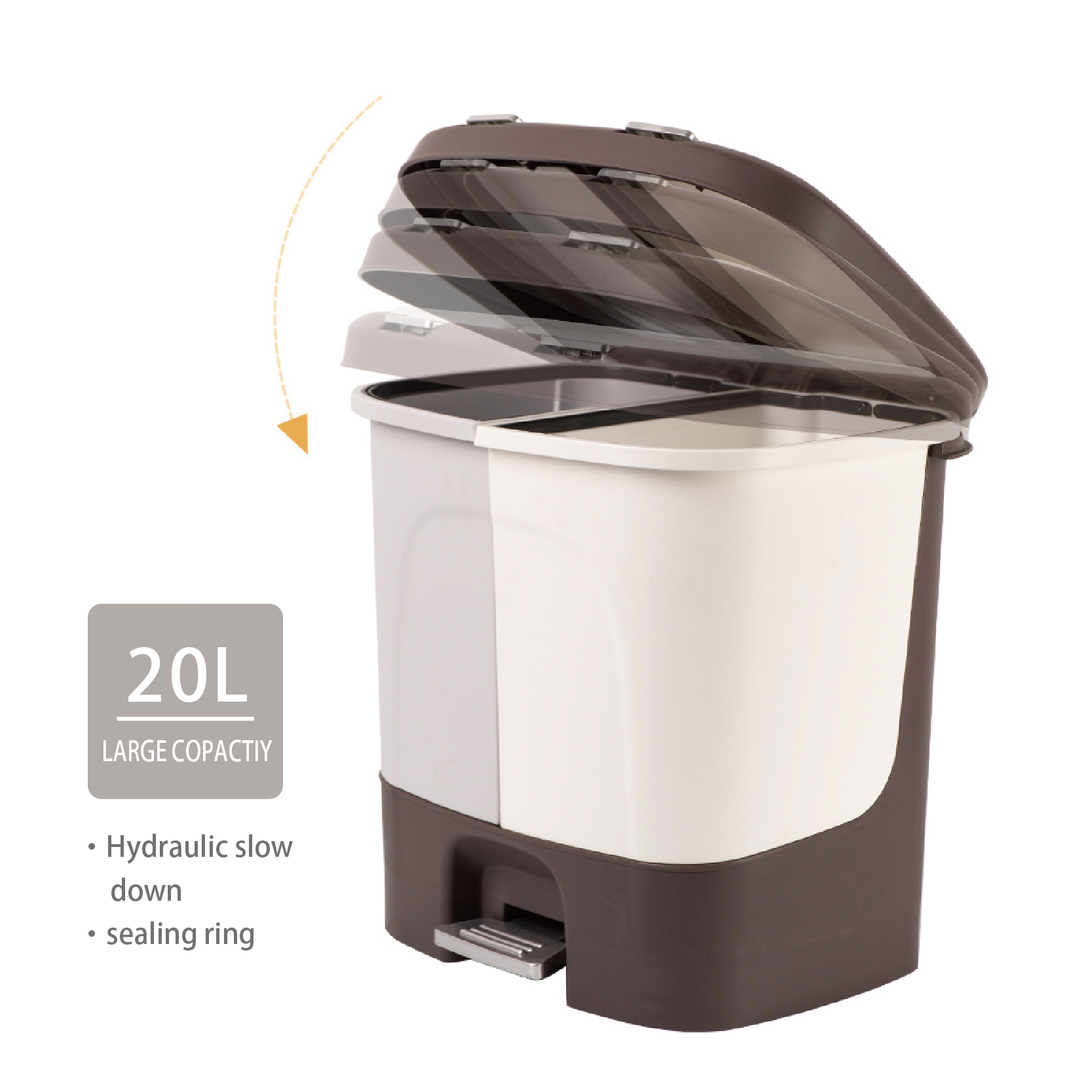 Multifunction Trash Can