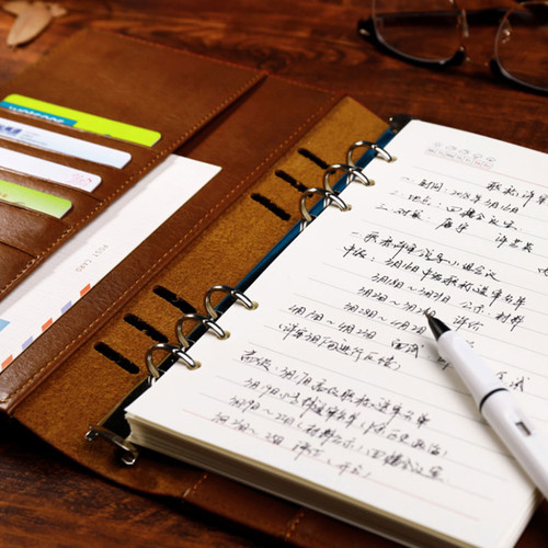 What are the advantages of leather notebooks