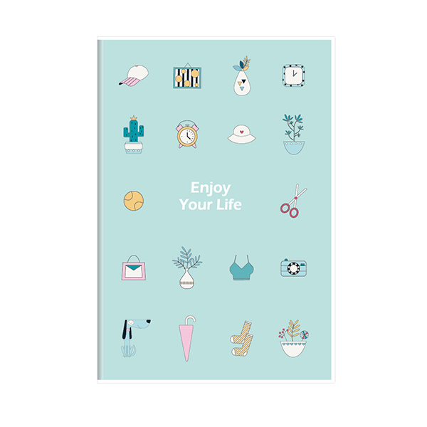 Enjoy Life A5 Soft Cover touch lamination Notebook