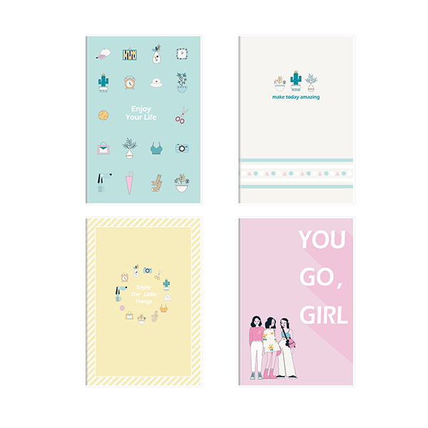 Enjoy Life A5 Soft Cover touch lamination Notebook