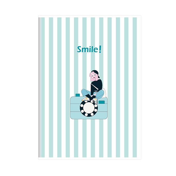 Enjoy Life A6 Soft Cover touch lamination Notebook