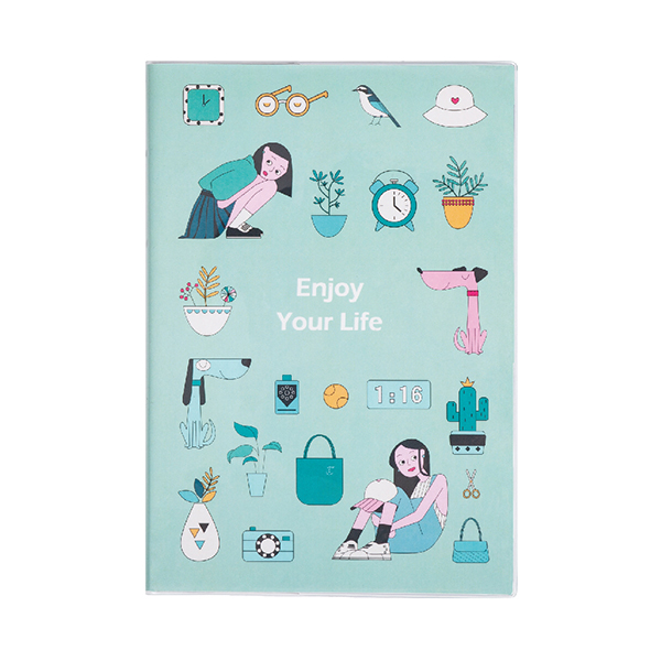 Enjoy Life B5 Soft Cover touch lamination Notebook