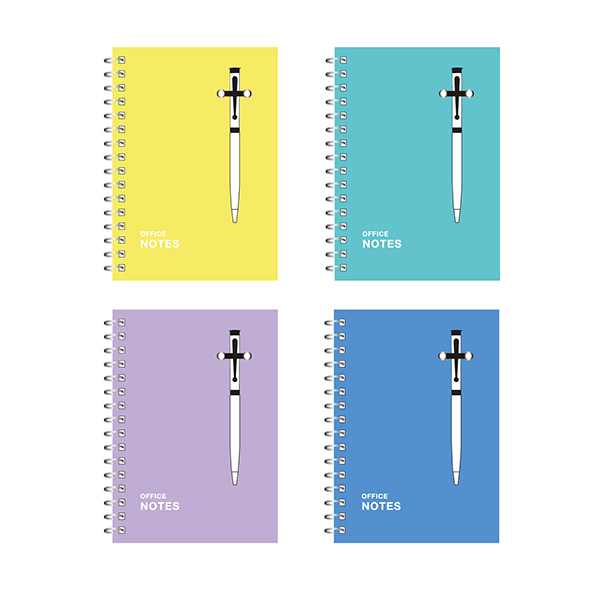 A5 PP Spiral Notebook
