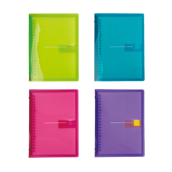 A5 pp spiral book