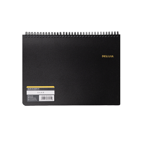 Sleek Sophistication: A Closer Look at the A4 Black PP Spiral Book