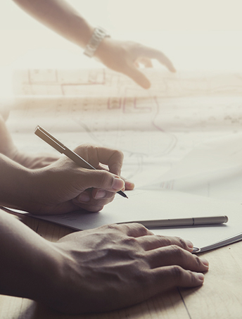 A leather notebook is a great way to keep track of your ideas