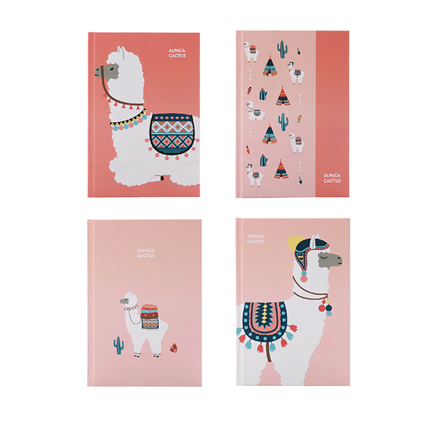 Alpaca  A5 Hardcover Notebook