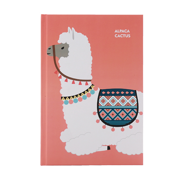 Alpaca  A5 Hardcover Notebook