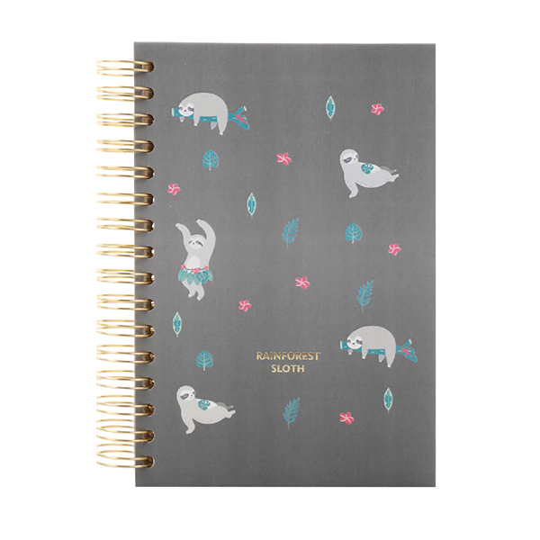 Sloth A5 Hardcover Notebook