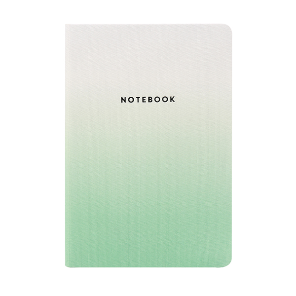 A5 Gradient Color Polyester Notebook